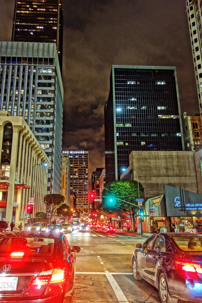 A ride in L.A. By night. by cocobella