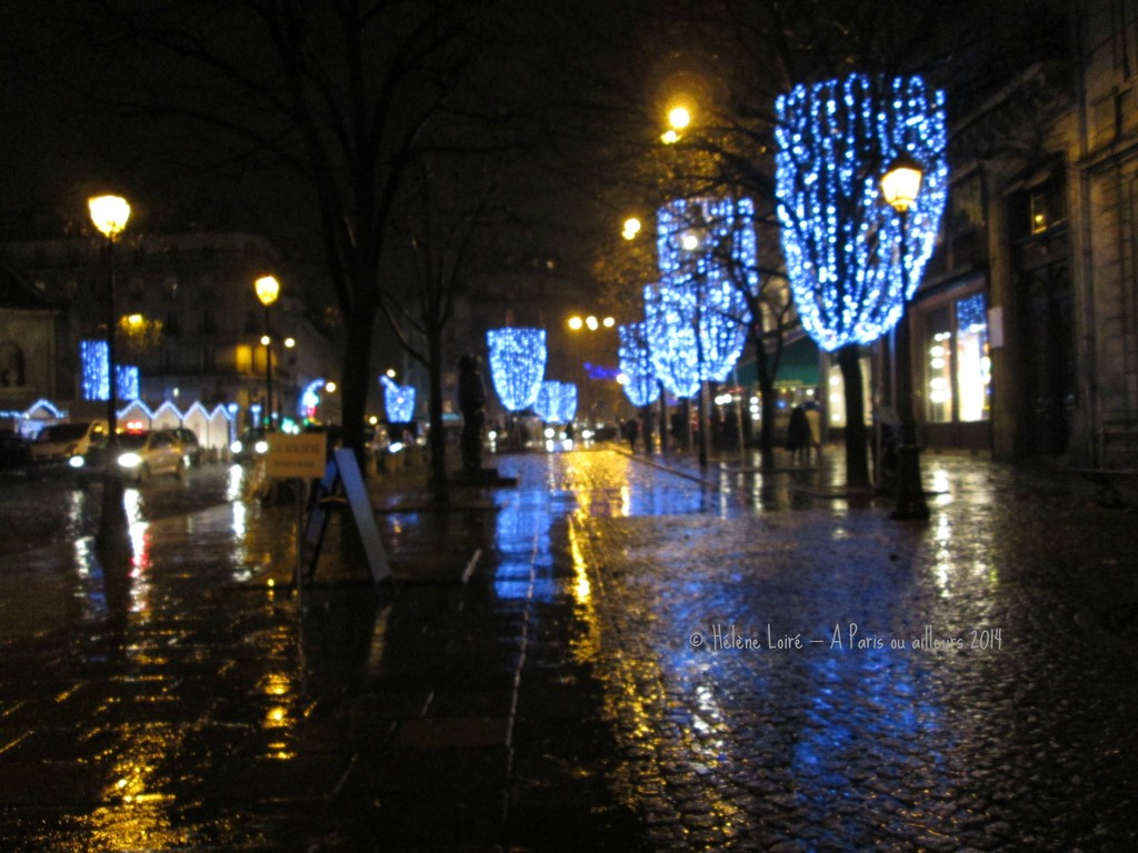 Christmas time in Saint Germain des Pres  by parisouailleurs
