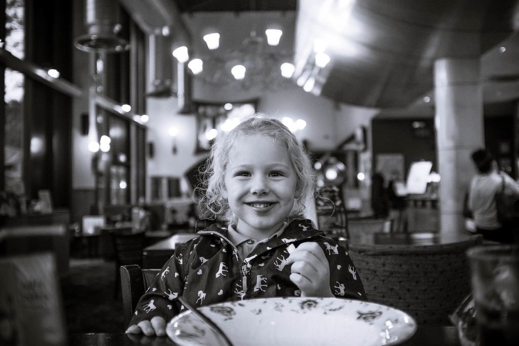 Day 279, Year 2 - Alexis At The Dinner Shop by stevecameras