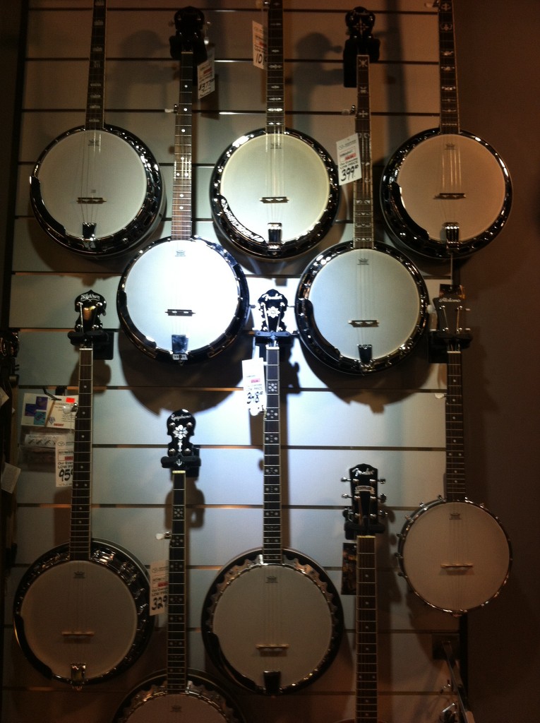The Banjo Wall by bkbinthecity