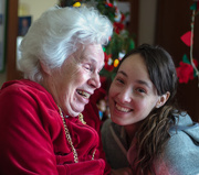 19th Dec 2014 - Visiting Grandma