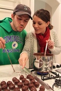 19th Dec 2014 - Making Chocolate Covered Cherries