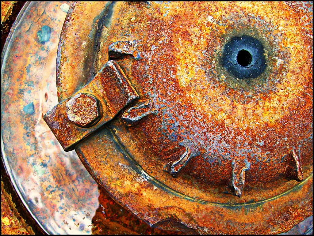 Rusty Gear at Bethlehem Steel by olivetreeann