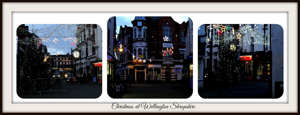 Christmas in Wellington Shropshire  by beryl