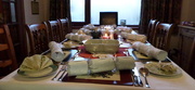 25th Dec 2014 - table for 9