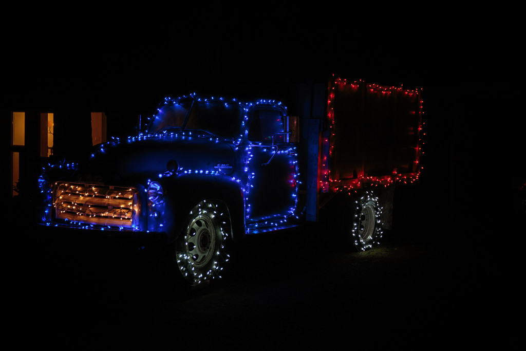 The Christmas Truck Still In Full Glow... Boxing Day! by seattle