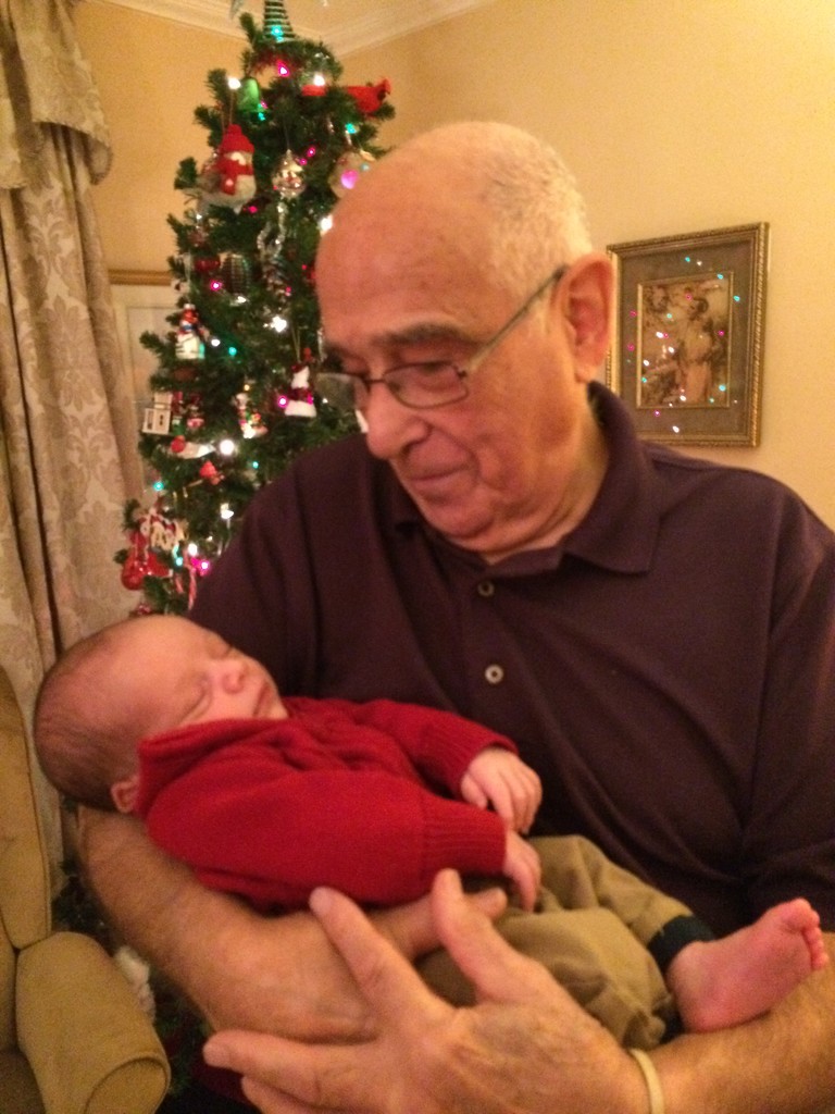 Nathan's first Christmas by graceratliff