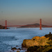 Nothing says San Francisco like The Golden Gate Bridge by lesip