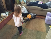28th Dec 2014 - No wonder my house is a mess...look who's cleaning it
