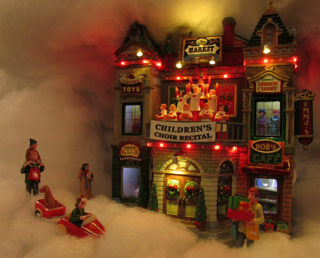 Little Christmas town by mittens
