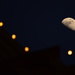 Half Moon Dances with City Lights by kareenking