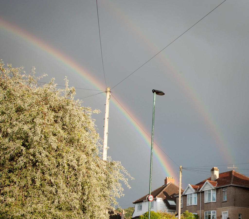 Double rainbow by tracybeautychick