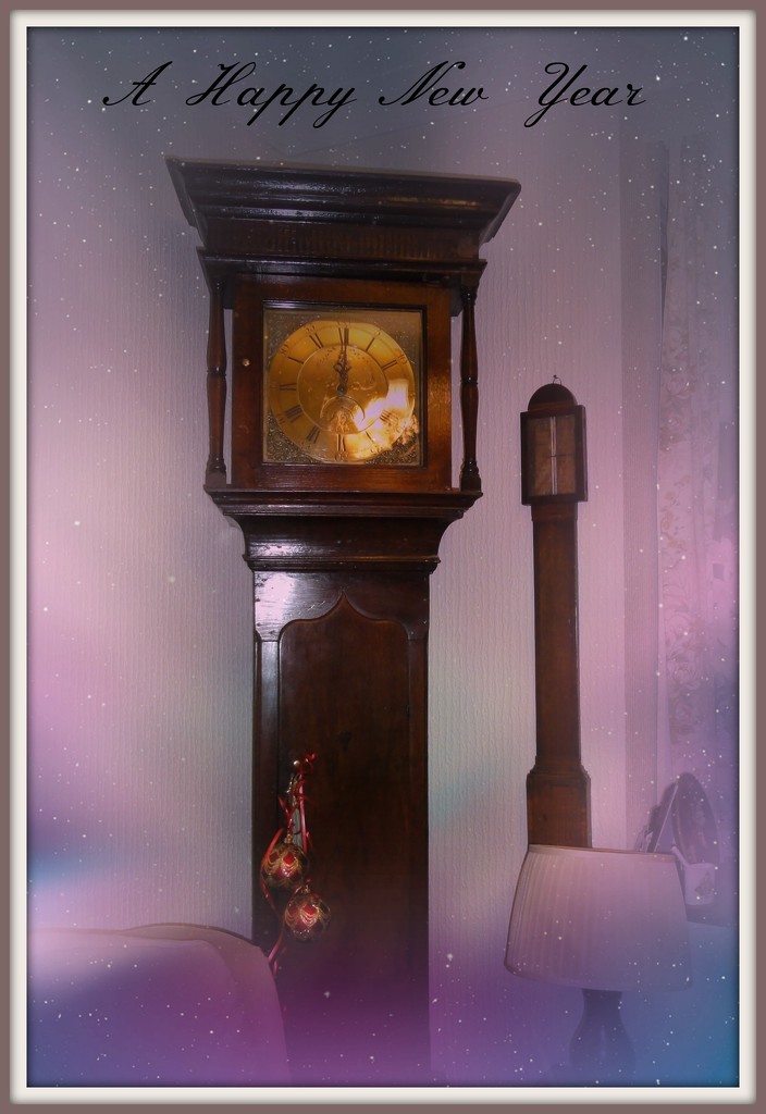 Grandfather's clock . by beryl