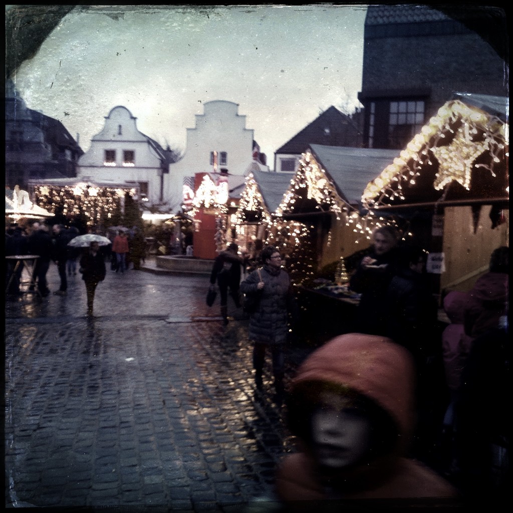 Christmas market at Rheine by mastermek