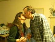 1st Jan 2015 - Mom and Dad Kissing