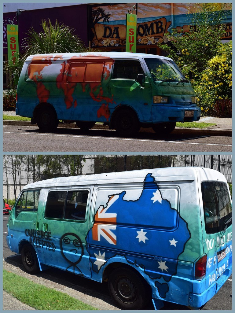 Two sides of the Van. by happysnaps