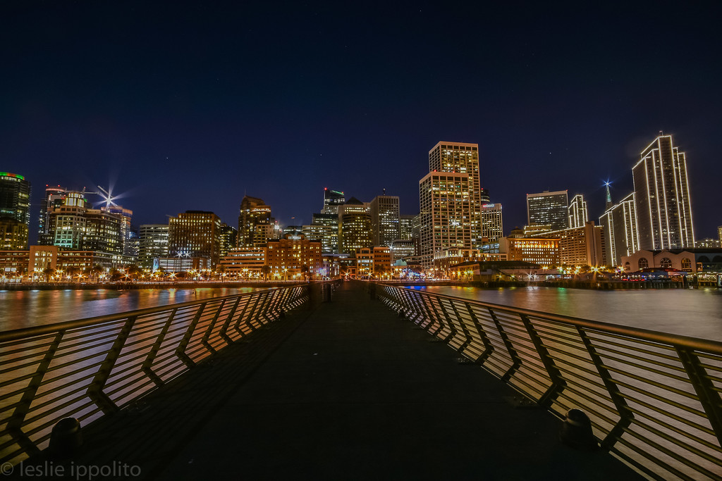 Welcome To San Francisco Night Lights by lesip