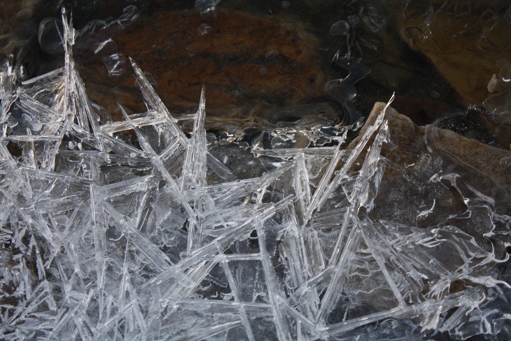 Ice crystals by rrt