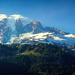 Mt Rainier from Stevens Canyon  by jankoos