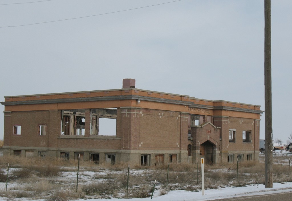 Old Huston School by clemm17