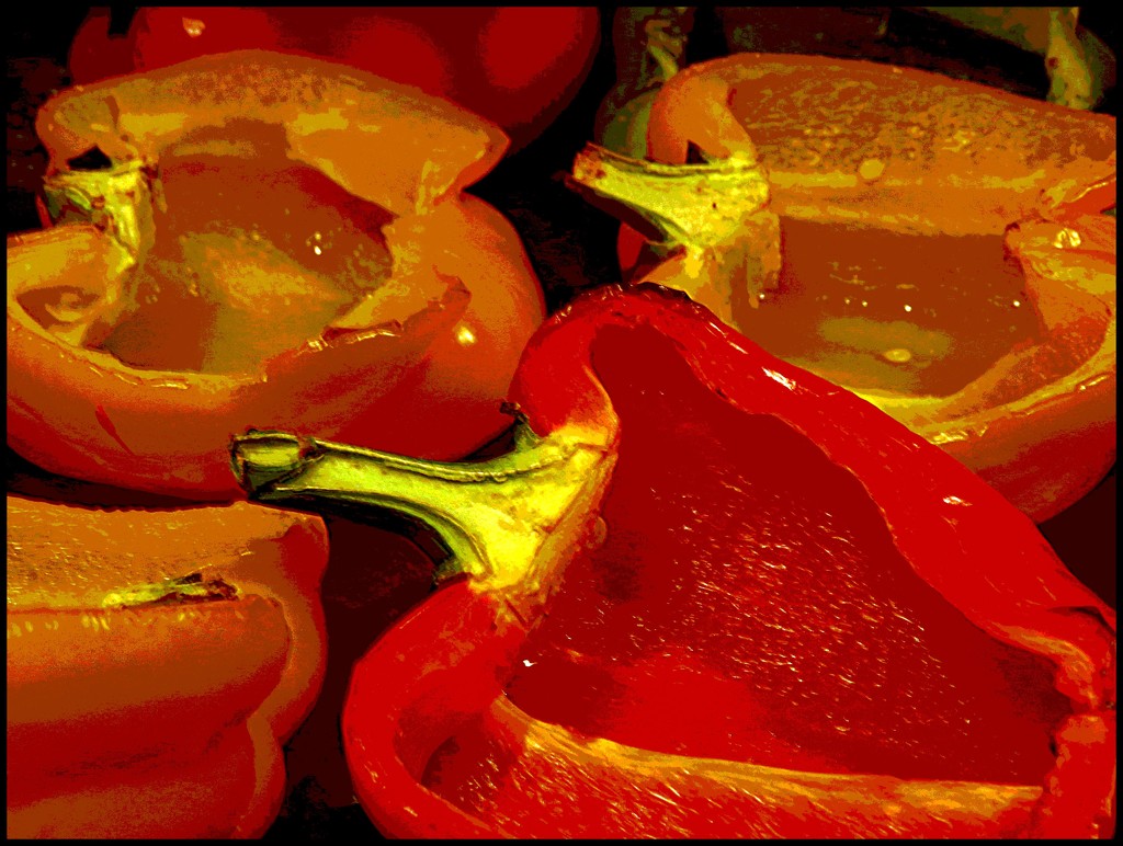 Roasted Peppers by olivetreeann