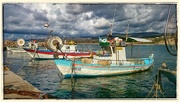 3rd Jan 2015 - Fishing Boats In Agios Georgios Harbour Cyprus 