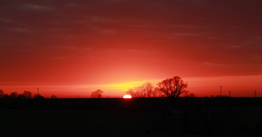 Abbotsley sunset by busylady