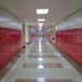 High School Hallway by scoobylou