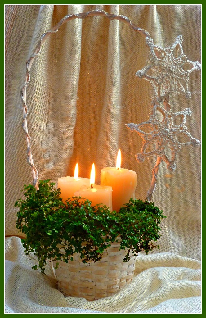 Winter candles by wendyfrost