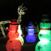 Colorful Snowmen With Rudolph by randy23