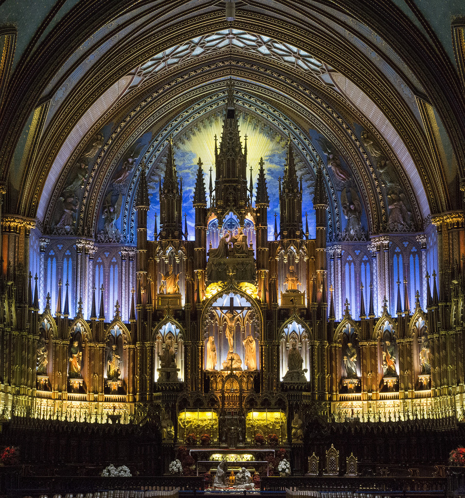 Notre-Dame Basilica Montreal by pdulis