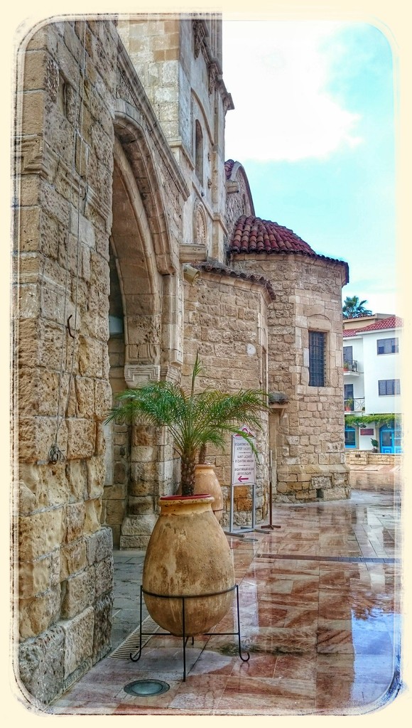Agios Lazarus Church In Profile, Larnaca Cyprus  by carolmw