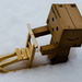 Danbo in the snow by elisasaeter