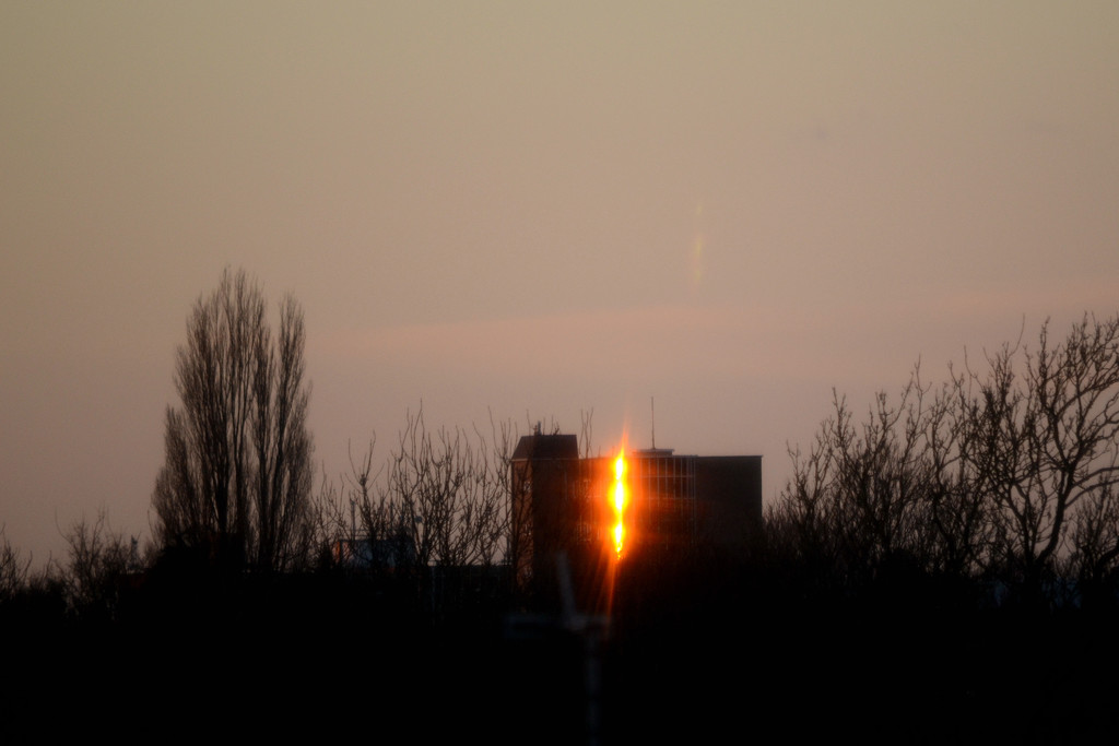 Reflected sunset by richardcreese