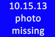 15th Oct 2013 - Missing Photo