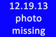 19th Dec 2013 - Missing Photo