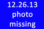 26th Dec 2013 - Missing Photo