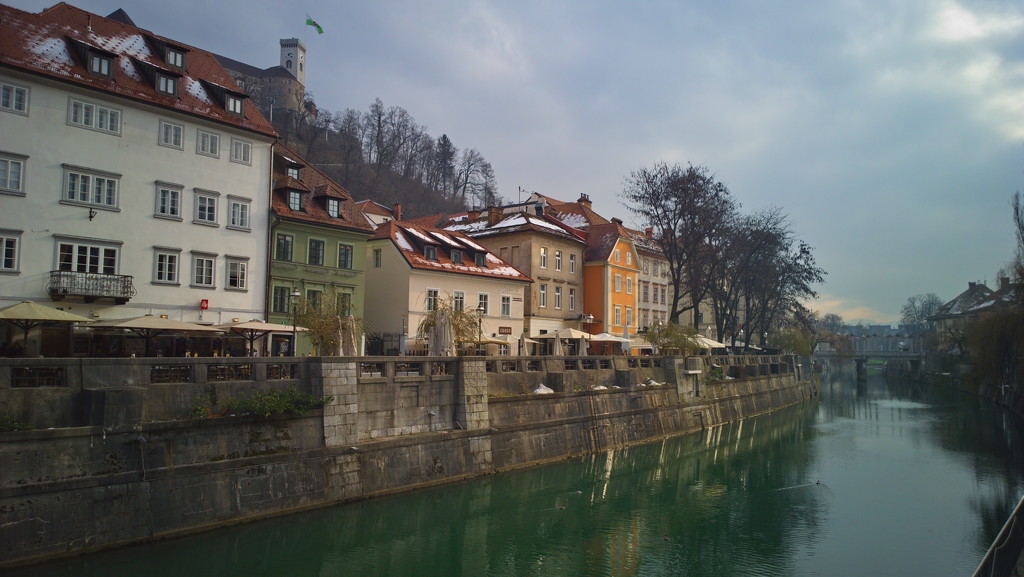 Ljubljana and Ljubljanica by petaqui