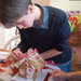 Gingerbread house decorating. by jennymdennis