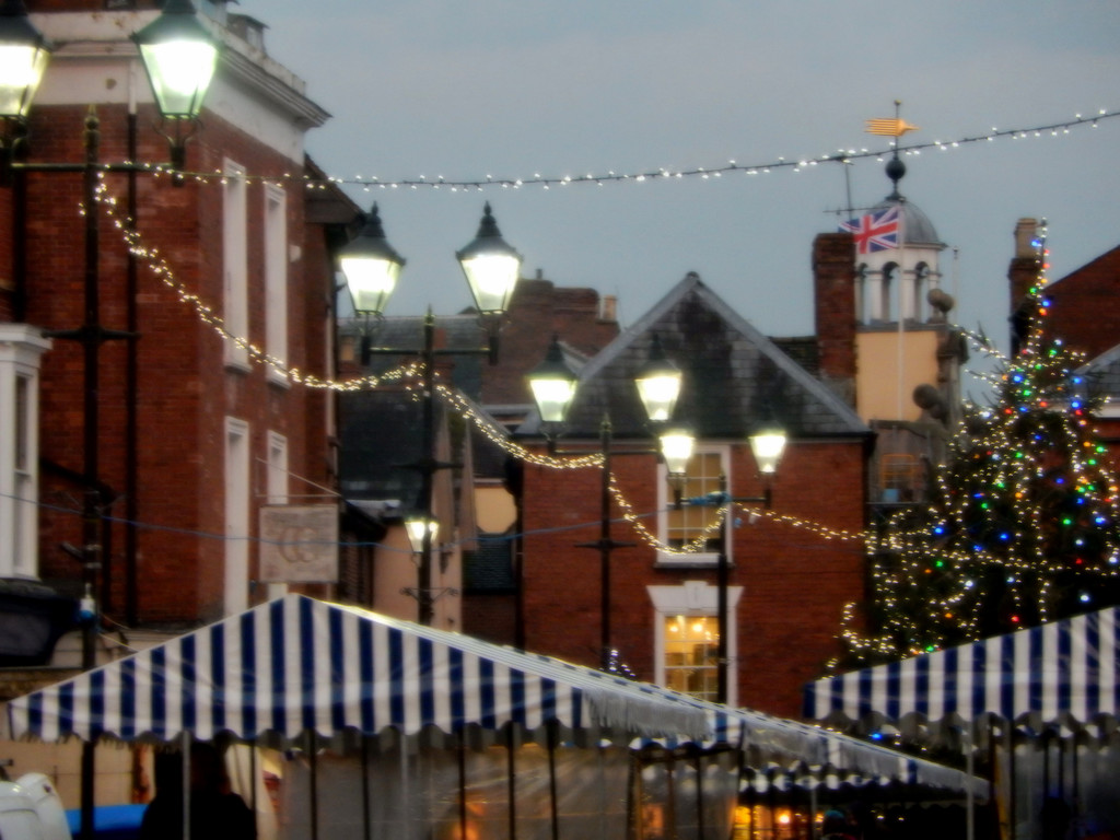 Ludlow market square ... by snowy