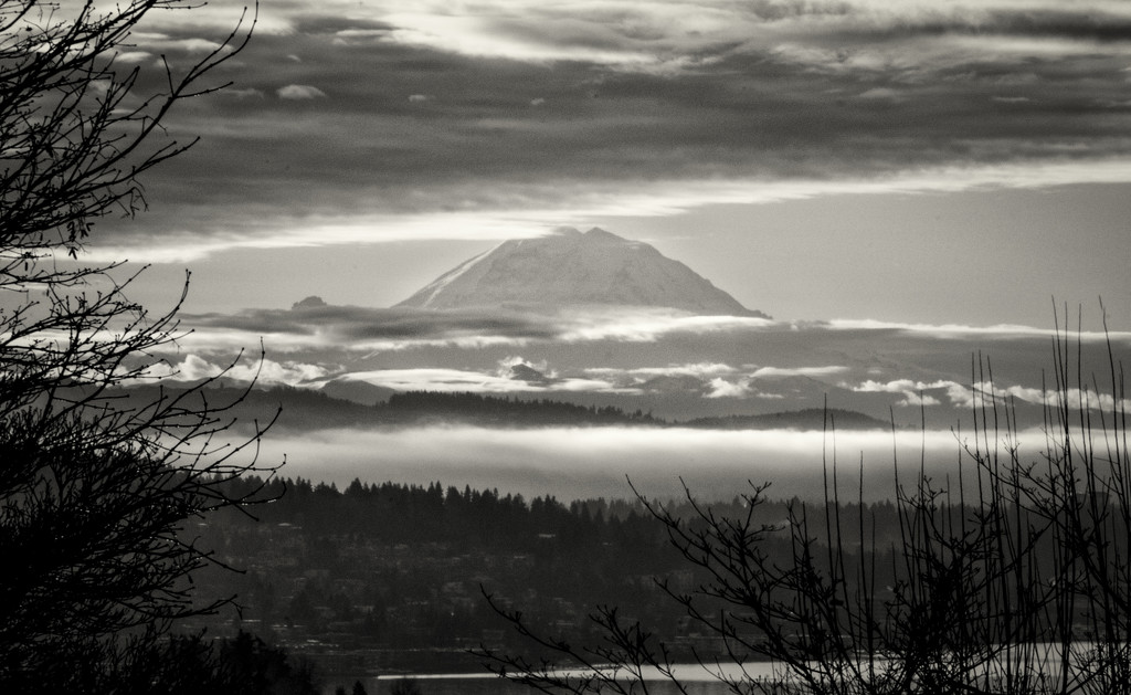 Good Morning, Rainier by epcello