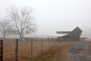 12th Jan 2015 - Barn in Fog  