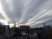 13th Jan 2015 - Skies over downtown Charleston