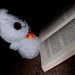 Ghosty Doing His Ghostly Studying by kerristephens