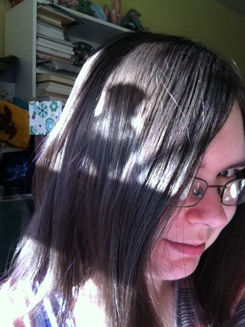My hair in the sun by tatra
