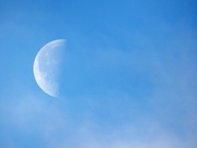 13th Jan 2015 - blue sky moon