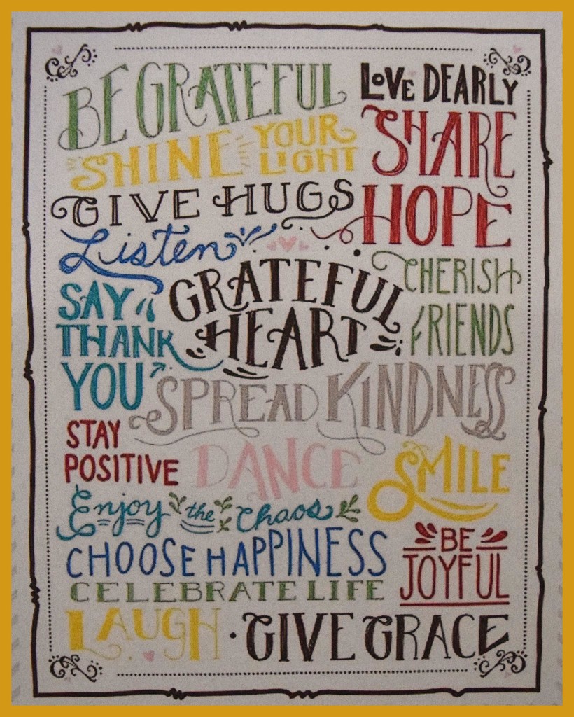 Bright and Positive Poster. by happysnaps