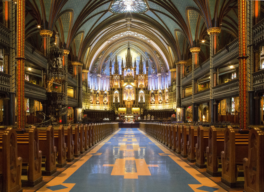 Notre-Dame Basilica (Montreal) by pdulis