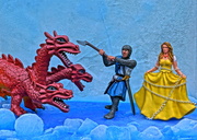 14th Jan 2015 - BRAVE ST. GEORGE RESCUES THE FAIR MAIDEN