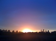29th Oct 2010 - Sunset over Blofield